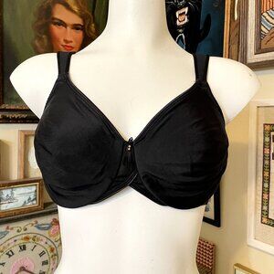 Wacoal Black Bodysuede® Full-Coverage Seamless Inner Sling Underwire Bra 34D